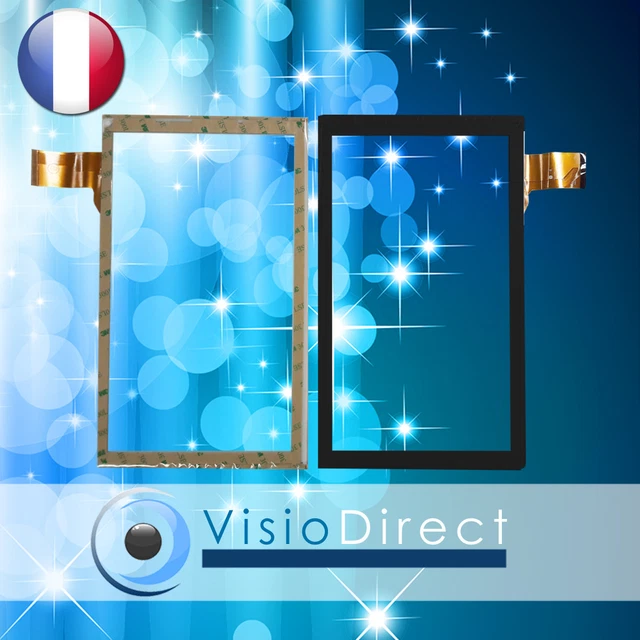 Écran Tactile Vitre YJ467FPC-V0 Pour Tablette TAKARA MID212W / SMARTAK TAB920 - Couleur Noir - Neuf Sous Emballage