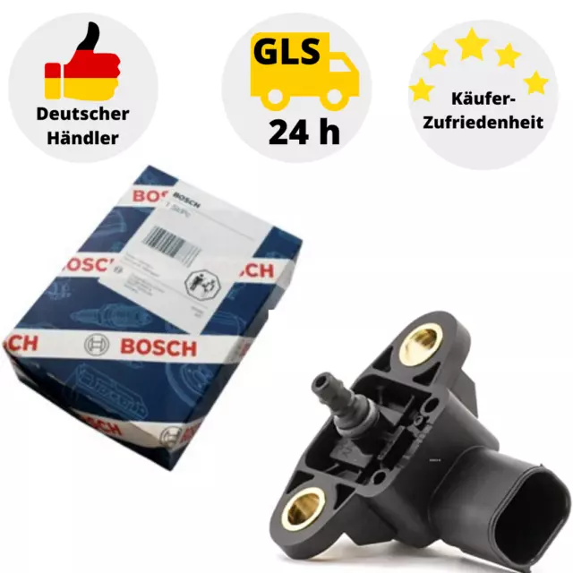 Bosch 0261230439 Ladedrucksensor 3 Pin für Mercedes CLA CLS A C E Vito Sprinter