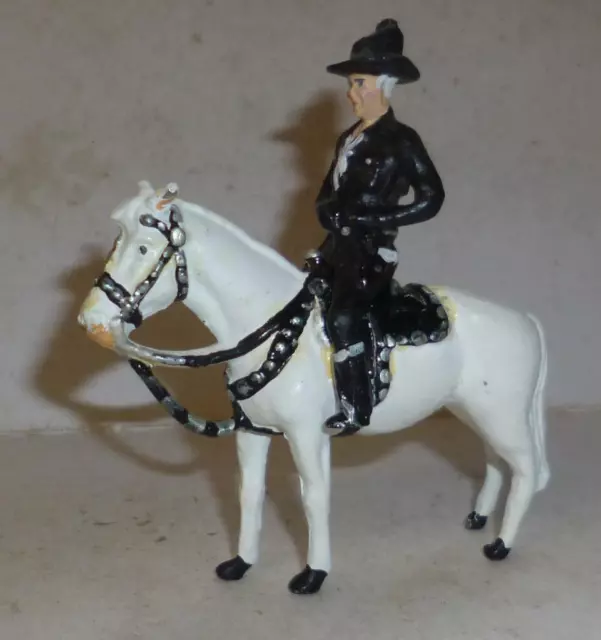Part Solid Copy Of The Timpo Vintage Lead Hopalong Cassidy On Horseback