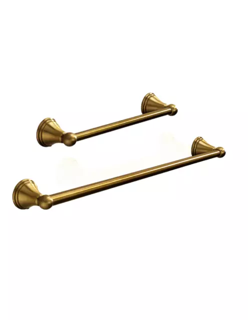 Set 2 portasalviette di GEDY linea Romance bronzo