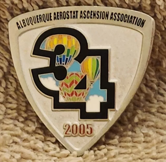 2005 34 Albuquerque Aerostat Ascension Association Balloon Pin