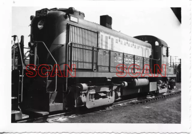 2A633 Rp 1952 Seaboard Air Line Railroad Loco #1646 Raleigh Nc