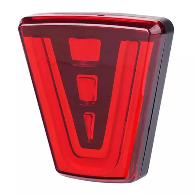 Car Tail Brake Light LED Strobe Flashing Red Rear Fog Light V Shape  Rear Bumper