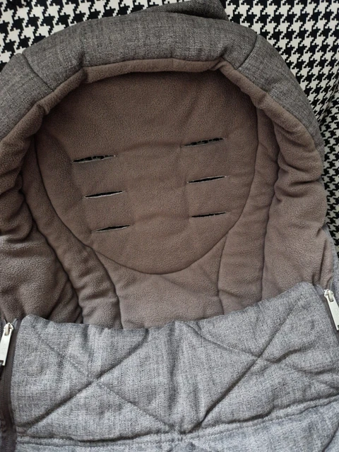 Mamas & Papas Kinderwagen OCARRO gemütliche Zehen Fußmuff Flip xt2 XT3 Kastanie Tweed GEWASCHEN 4