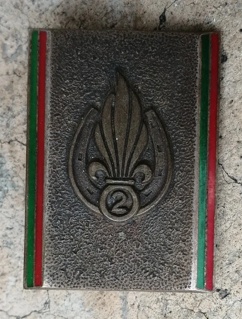 Insigne de béret doré Légion 5ème Régiment Étranger d'Infanterie