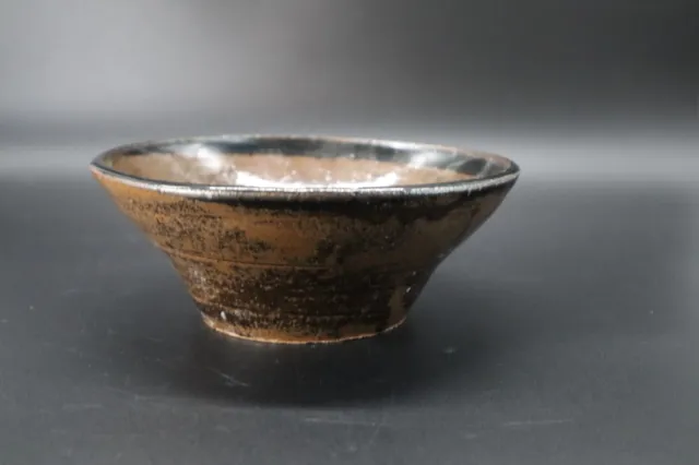 Handmade Pottery Bowl Signed. Stoneware. 2