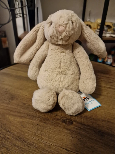 JELLYCAT I AM Small Bashful Beige Bunny BNWT 🐰 £27.99 - PicClick UK