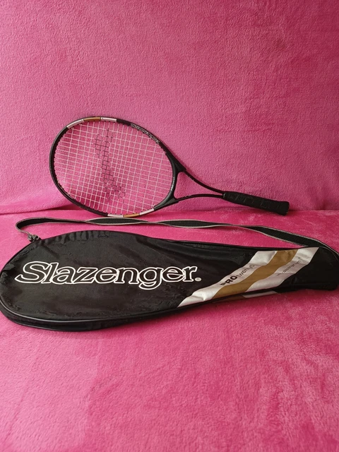 Raquette De Tennis Vintage Slazenger Pro Extreme – Modèle Tressé – Avec étui