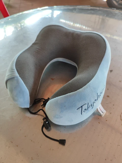 U-shaped travel pillow: Memory foam neck support for car, office and sleeping