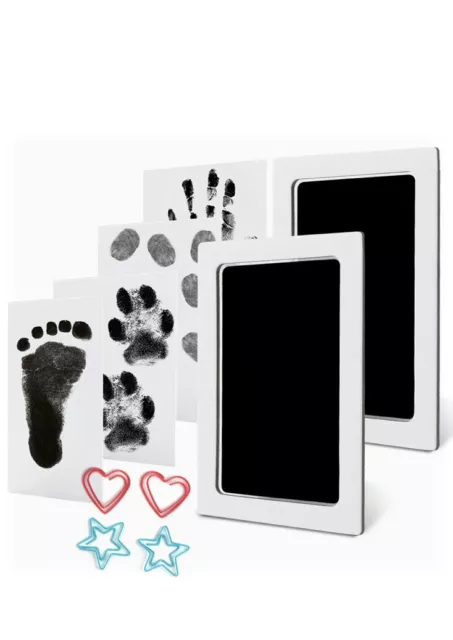 Baby Paw Print Ink Pad Pet Handprint Footprint Pads Stamp Kit Souvenir Nice