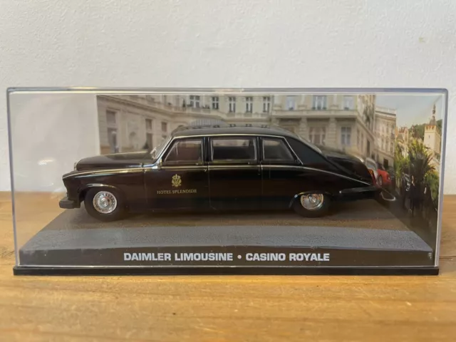 DAIMLER LIMOUSINE 007 #49 James Bond Car Collection Casino Royale DieCast Model