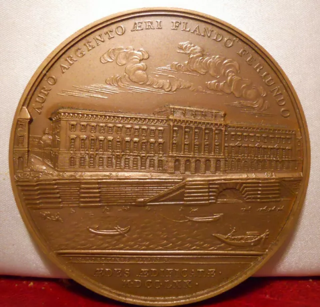 1770 1966 Hotel Des Monnaies Quai Conti Paris Mint Bronze 65Mm