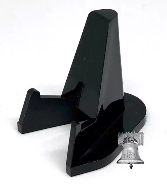 2 Display Stand Easel for Pocket Watch Casino Poker Chip Holder Air-tite BLACK