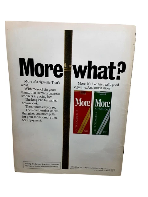 moore menthol cigarettes More Buy More International Menthol Cigarettes