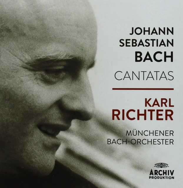 2533 312 BACH Cantatas KARL RICHTER BACH CHOIR ARCHIV STEREO LP