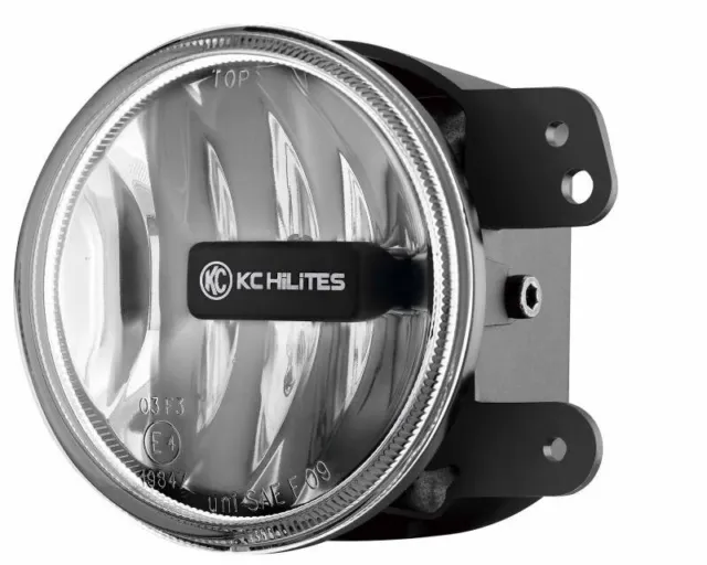 KC HiLites 10-18 Pour Jeep Wrangler JK Gravity Reg LED G4 Fog Transparent Simple