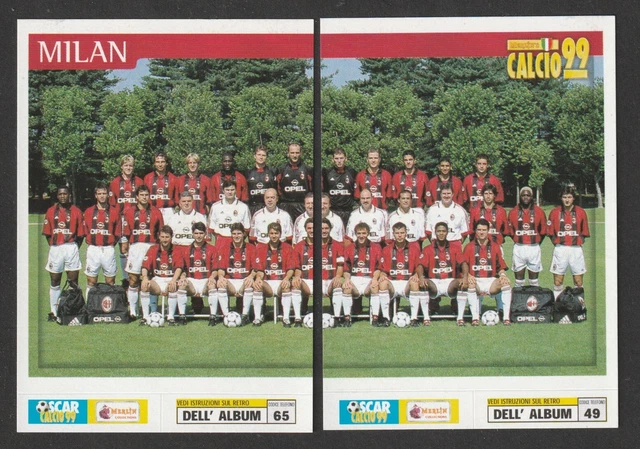 LOT De 258 Stickers Merlin Calcio 94 - Collection Football Italien 1994 - Rare État Neuf