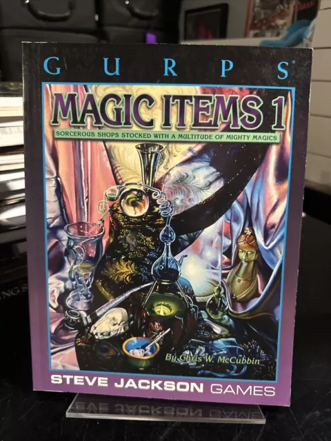 (RGP Rulebook) GURPS: MAGIC ITEMS 1. (Steve Jackson Games, 1999, 2nd Edition)