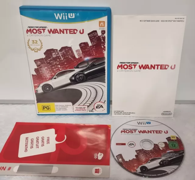 Need for Speed: Most Wanted U - Nintendo Wii U, Nintendo Wii U