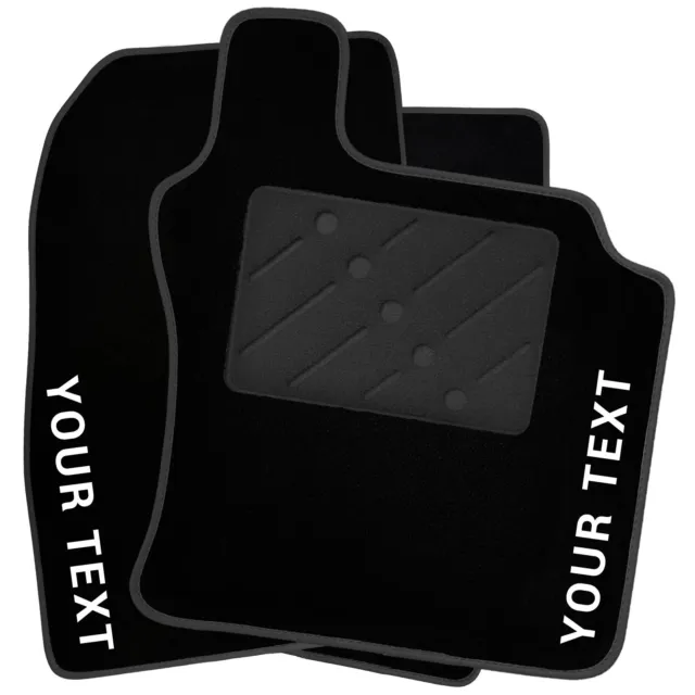 To Fit Renault Trafic Van 2001 - 2014 Car Mats + Add Text [R]