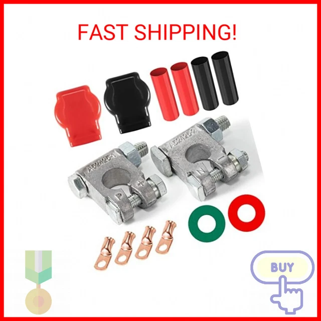 BATTERY TERMINAL CONNECTORS, Military Spec Positive Negative Heavy Duty