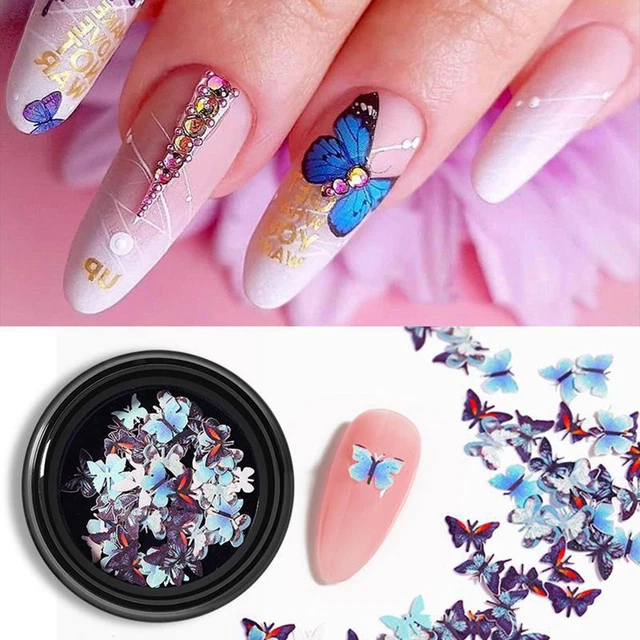 Flocons Costume Nouveau Fleurs séchées Accessoires Nail Art Stickers Ongles