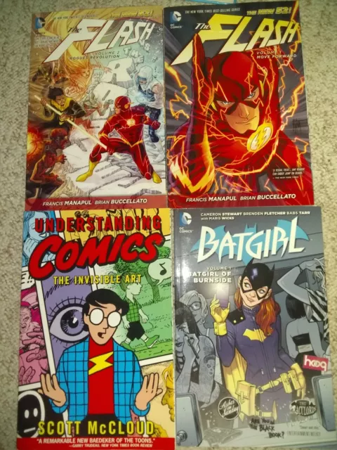 The Flash  Vol  1 ,  2 Move Forward  Rogues Revolution The New 52, Batwoman  Lot