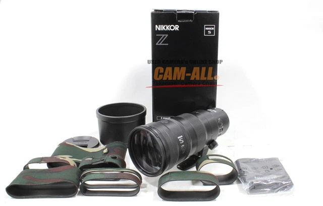Nikon Nikkor Z 400 mm F/4.5 VR S Lens **Near Mint** Condition