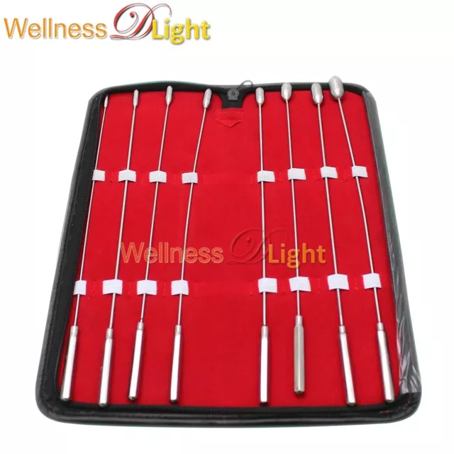 Set of 8 PCS Bakes Rosebud URETHRAL Sounds Dilator Kit