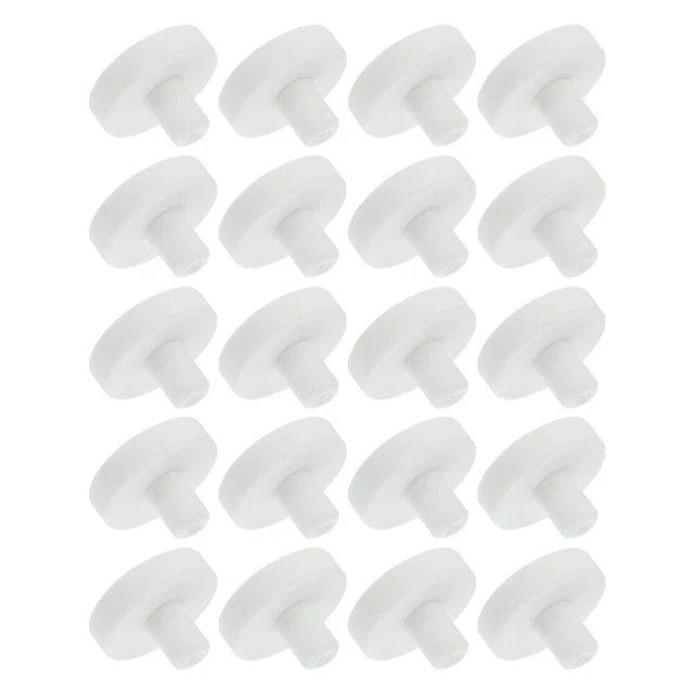 20 un. tapones de cerámica para frag de coral para pecera suministros de nutrición de coral base de coral