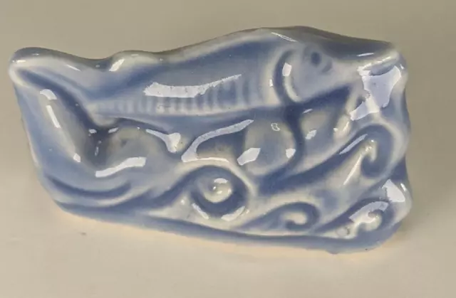 Red Rose Tea Wade Whimsies England Miniature Porcelain Sturgeon Fish Figurine