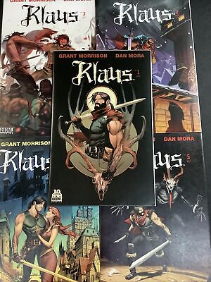 Klaus #1-7 +Crisis In Xmasville 1-Shot Comic Book Lot Full Series Grant Morrison