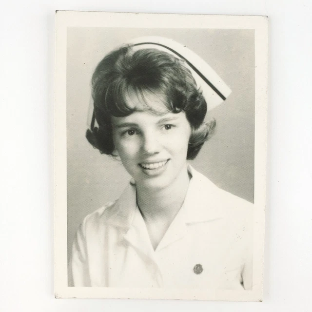 Sacred Heart Hospital Nurse Photo 1960s Nursing School Student Portrait D1723