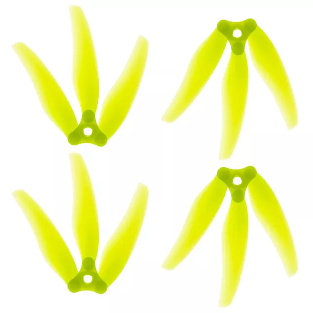 GEMFAN F6030 2 Pairs 4.67g 5mm/POPO 3-blade 3inch Propeller CW CCW for DIY RC