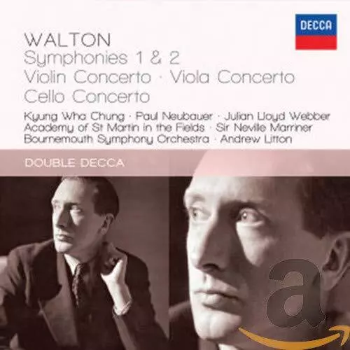 Walton: Symphonies 1 & 2/Violin Concerto/Viola Concerto/... - Walton CD SUVG The