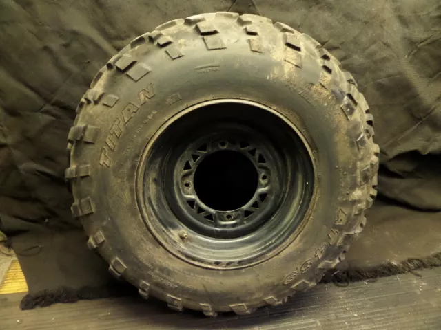 1996 Polaris Sportsman 500 Wheel Rim W/ Titan Tire At25X8-12
