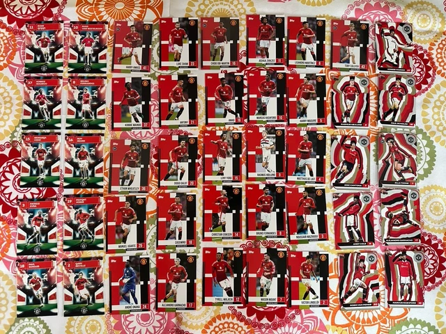 Carte à Collectionner Eric Cantona - Topps Manchester United - Série Consequential Gold 43/50