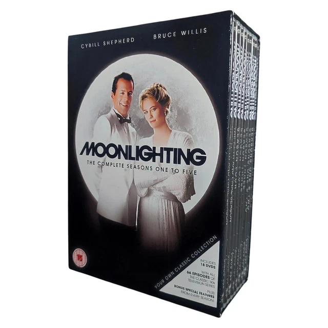 MOONLIGHTING - SEASON 3 (DVD, 2006, 4-Disc Set) Bruce Willis