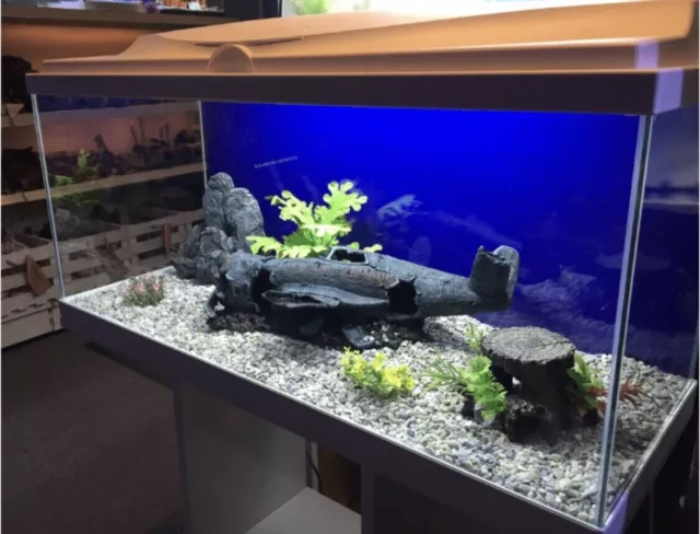 **BRAND NEW** LARGE Fish Tank Aquarium Complete Set-up: Heater, Filter & More 2