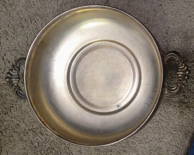 F. B. Rogers Silver Co Casserole Dish Two Handled Silver Plate