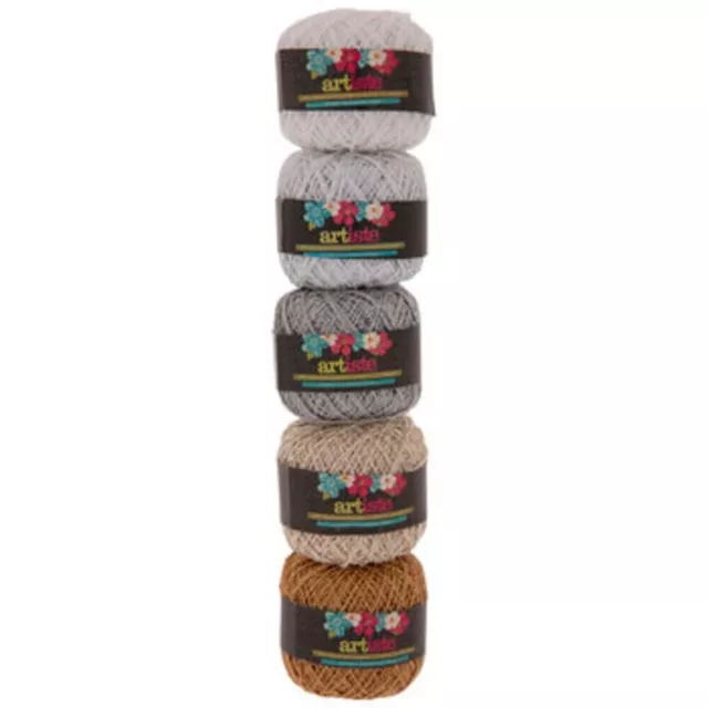 Metallic Artiste Crochet Cotton Thread