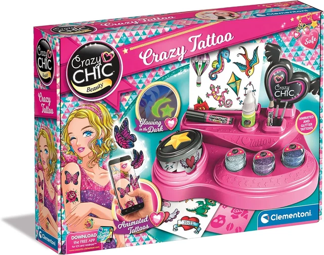 CLEMENTONI CRAZY CHIC Crazy Tattoo Laboratoire Dei Tatouage 18733 EUR