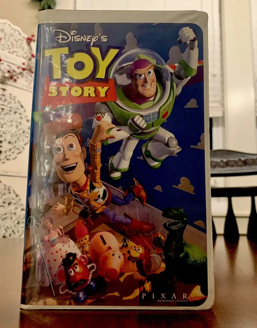 TOY STORY VHS 1996 Pixar Walt Disney Complete Collectors Clamshell Case