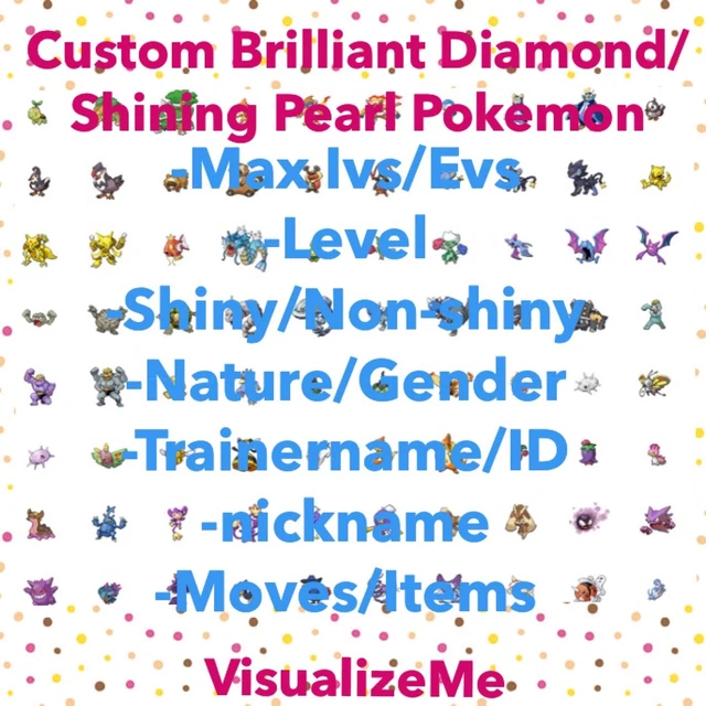 6IV Shiny Milotic For Pokémon Brilliant Diamond & Shining Pearl (BDSP) - Nintendo Switch