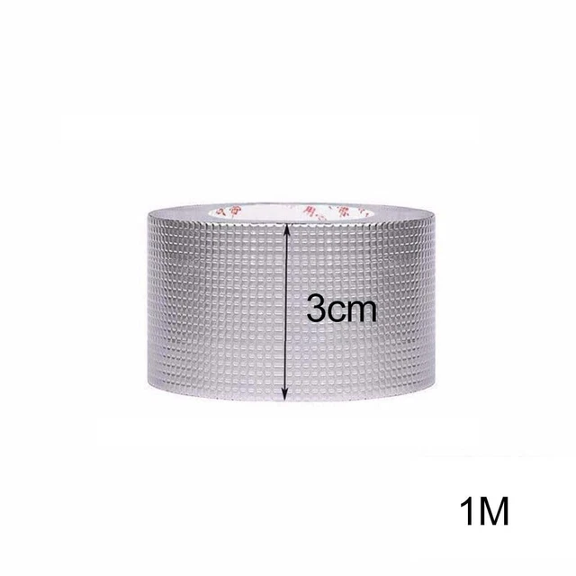 Ruban caoutchouc butyle en aluminium collant auto-adhésif imperméable pour tuy