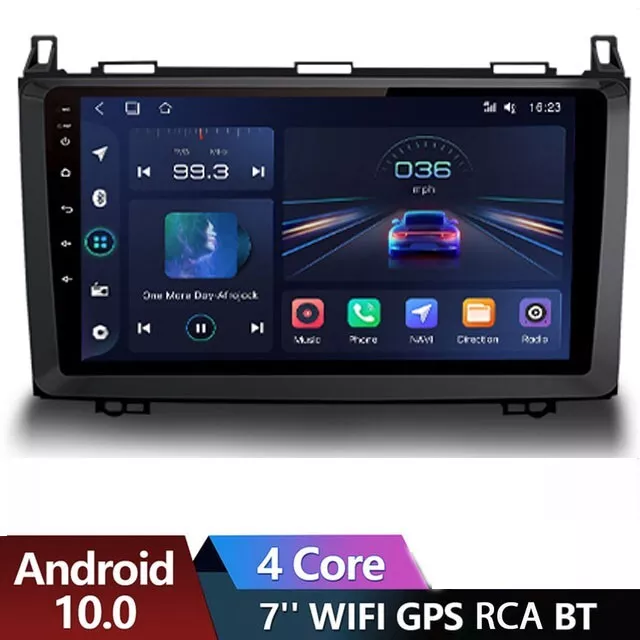 Autoradio Android 10 +  GPS   pour Mercedes Sprinter , Vito, Viano, Class B