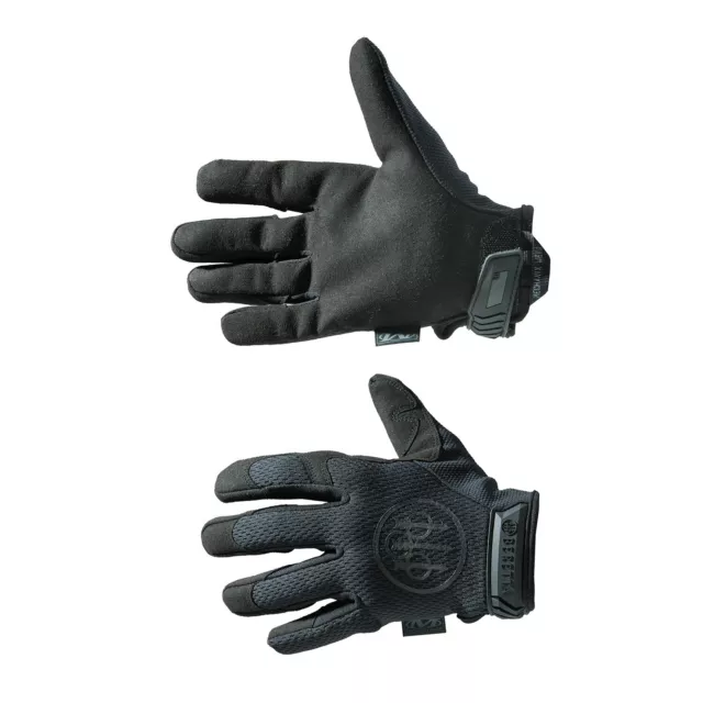 BERETTA Unisex Adults Sabbia Original Black Mechanix Shooting Gloves - All Sizes