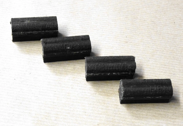 PROLINE Coppia Pattini freno a tacchetti per FRENI Bici 60mm Mountain