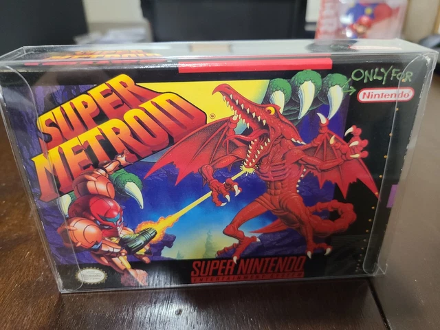 Super Metroid - Super Nintendo SNES Samus Game CIB Complete Box Book Manual lot!