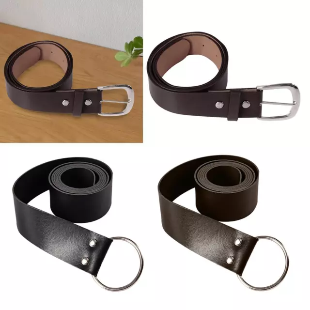 Medieval Waist  Belt Accessory Vintage Costume Parts PU Leather Gift Adjustable